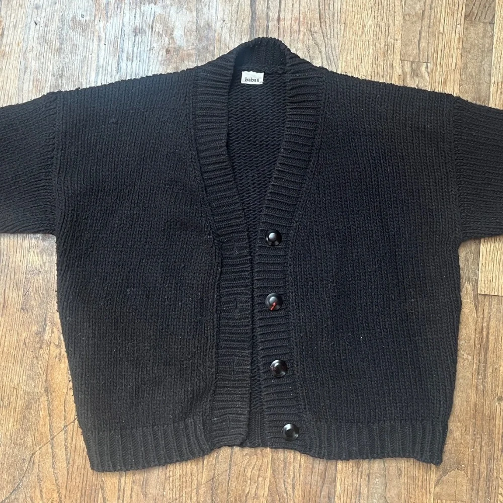 Limited edition black Babaa cardigan - Picture 2 of 7